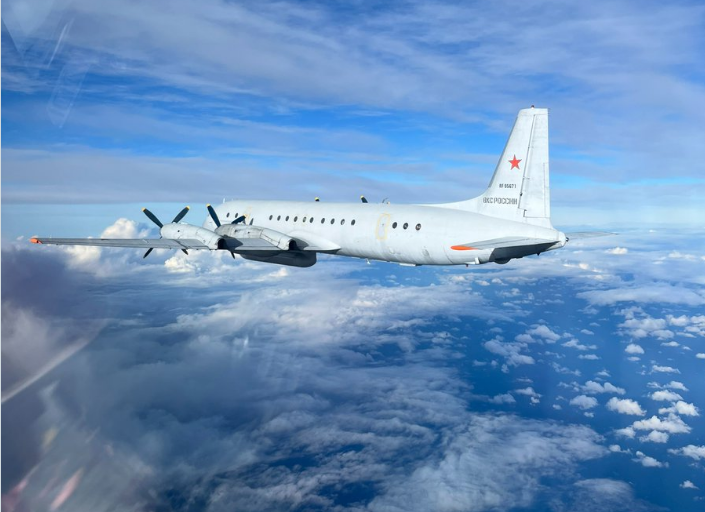 Польські винищувачі перехопили російський літак над Балтійським морем Польські винищувачі перехопили російський літак над Балтійським морем